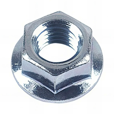 Ecrou hexagonal à embase crantée M14 mm Zingué - Boite de 50 pcs