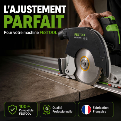 Lame De Scie Circulaire Finition Carbure Pour Portatif Pour Festool - Ø 160 x 20 mm - 24 dents - La Forézienne