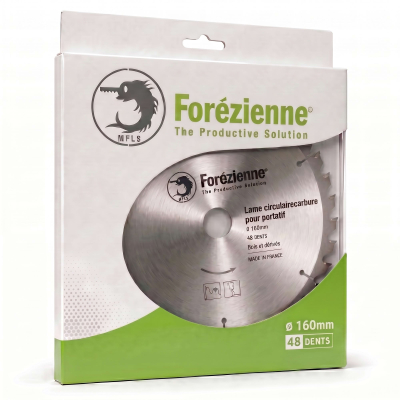 Lame Scie Circulaire Finition Carbure pour Festool - Ø 160 x 20 mm - 48 Dents Alternées - La Forézienne