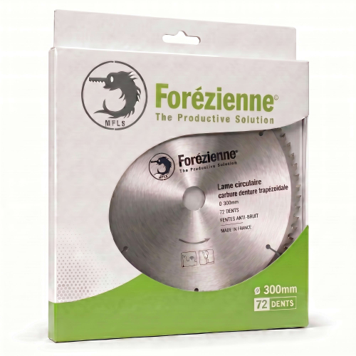Lame Scie Circulaire Finition Carbure Panneaux - Ø 300 x 30 mm - 72 Dents Heller - Anti-Bruit - La Forézienne