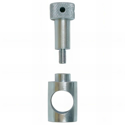 Gabarit C de perçage pour pose de gonds D. 22 mm - Clav. D. 14 mm - Zingué - L'unité