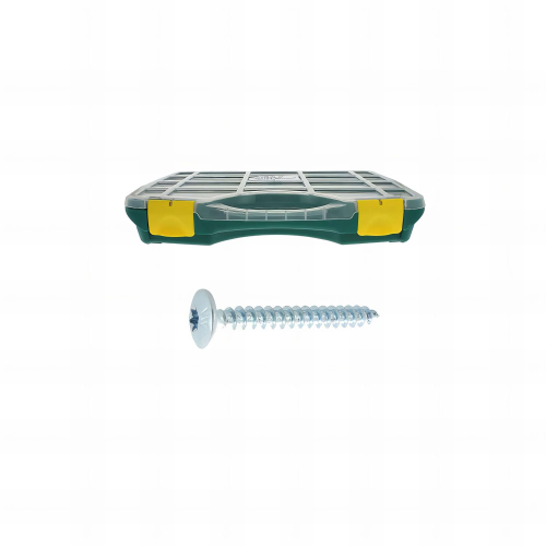 Coffret 450 PC - w 11 vis penture torx acier zingué bl diam 6