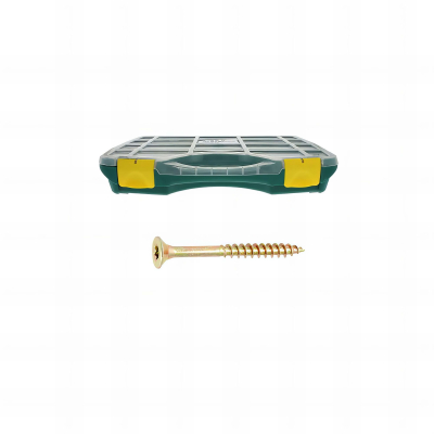 Coffret 270 PC - w 80 vis agglo tf torx acier zingué bchgdes long