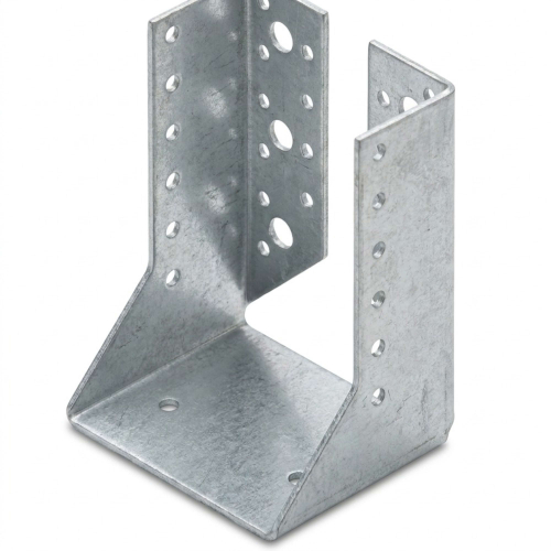 Sabot de charpente à ailes intérieures (P x l x H x ép) 80 x 100 x 140 x 2,0 mm - AL-SI100140 - Alsafix