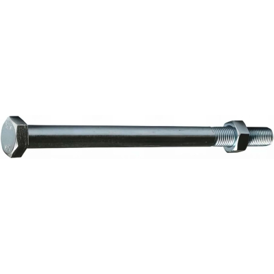25 Boulons de Charpente tête hexagonale zingués - diamètre 16 mm