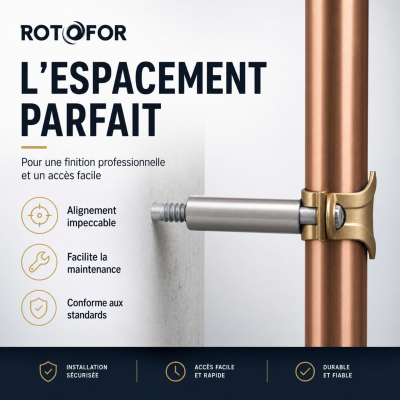 50 Rallonge Collier Sanitaire - 7 x 150 mm