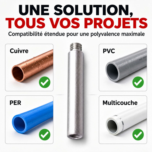 50 Rallonge Collier Sanitaire - 7 x 150 mm