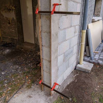 Lot de 6 serre-joints à pompe - 2 x 30cm, 60cm et 80cm - Acier laminé - Frein anti glissement