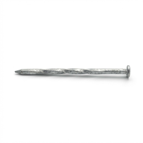 Alsafix Pointe Galvanisée à Chaud (HDG) Carré Torsadé (CT) en Vrac Tête Plate (TP) 3,1 mm - 5 kg