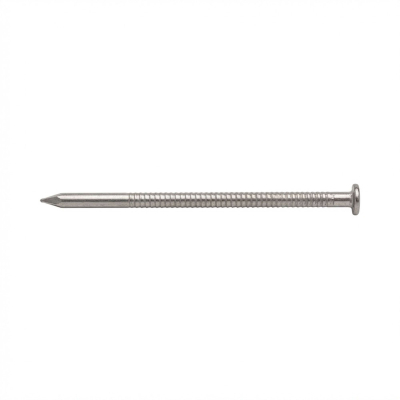 Pointe Annelée INOX A4 Vrac Tête Plate (TP) 3,1/3,4 mm - 1 kg Alsafix