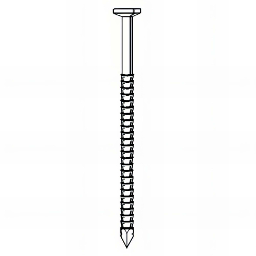Pointe Annelée INOX A4 Vrac Tête Plate (TP) 3,1/3,4 mm - 1 kg Alsafix