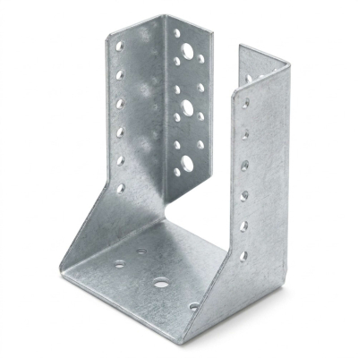 Sabot de charpente à ailes intérieures (P x l x H x ép) 70 x 70 x 155 x 2,0 mm - AL-SI070155 - Alsafix
