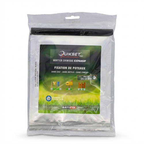 Mortier chimique pour scellement de poteaux - 300 ml - Scellement rapide