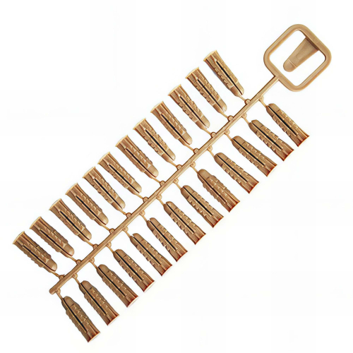 100 chevilles universelle polypropylène haute densité multi-matériaux - D. 10