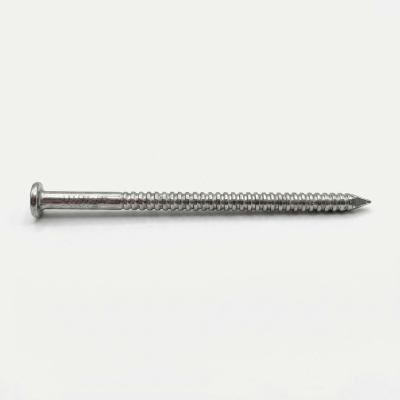 Pointes / clous annelés anti-retrait - Lot de 1kg (environ 350) - inox A4 anti-rouille