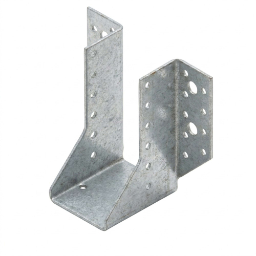 Sabot de charpente à ailes extérieures (P x l x H x ép) 80 x 64 x 128 x 2,0 mm - AL-SE064128 - Alsafix