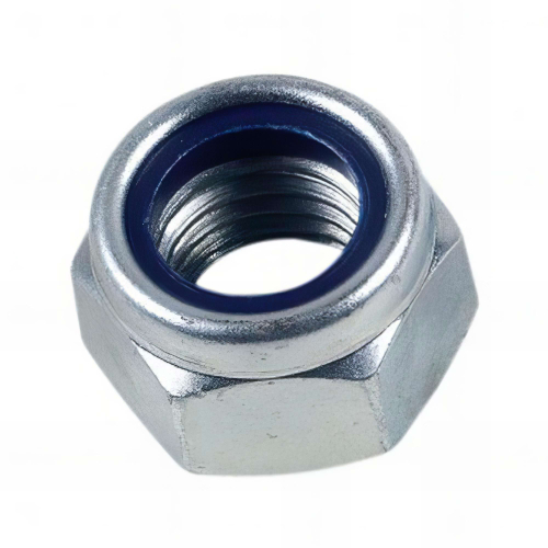 Ecrou frein indesserrable bague nylon M8 mm INOX A2 - Boite de 200 pcs
