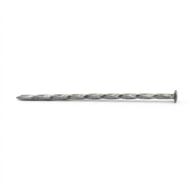 Pointe Carré Torsadé Tête Plate (TP) Alsafix en Vrac, D. 4,0 mm - 5 kg