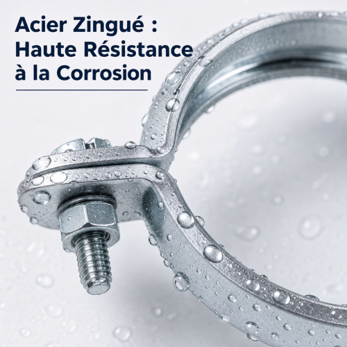 25 Colliers de Descente de Pluie - M8