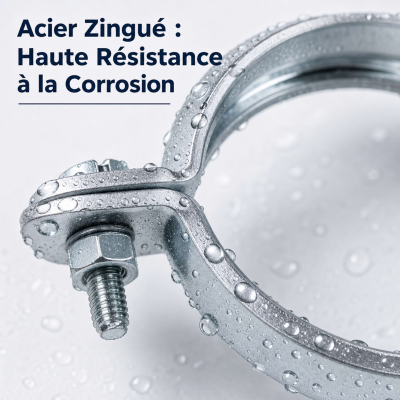 25 Colliers de Descente de Pluie - M8