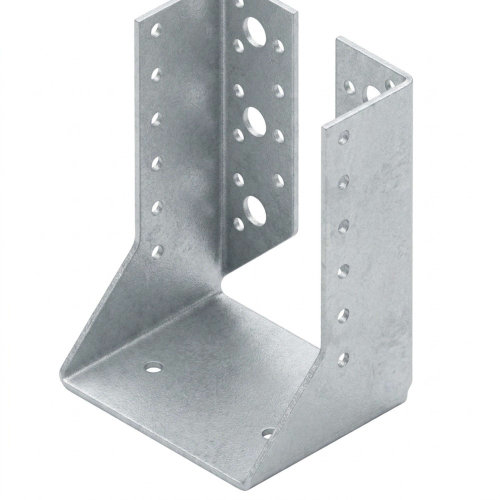Sabot de charpente à ailes intérieures (P x l x H x ép) 70 x 76 x 152 x 2,0 mm - AL-SI076152 - Alsafix
