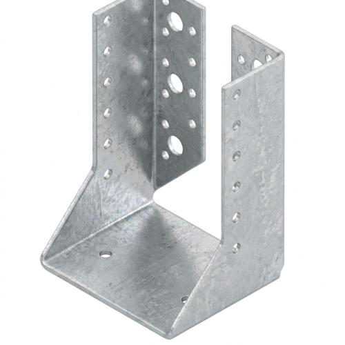 Sabot de charpente à ailes intérieures (P x l x H x ép) 80 x 120 x 190 x 2,0 mm - AL-SI120190 - Alsafix