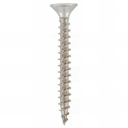 Vis bois tête fraisée Pozidriv 4 x 60 mm INOX A4 - Boite de 200 pcs