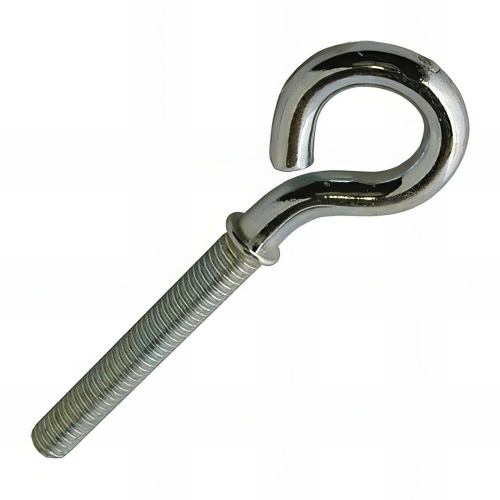 25 pitons à embase acier métal - M6 x 60 mm