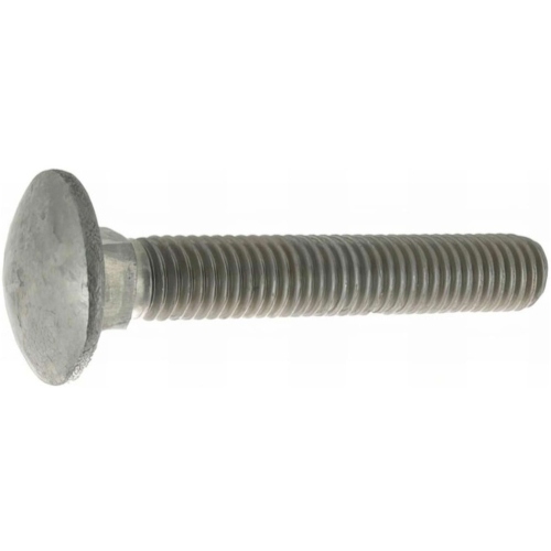 5 Vis tête ronde collet carré DIN603 inox A2 - diamètre 10 mm