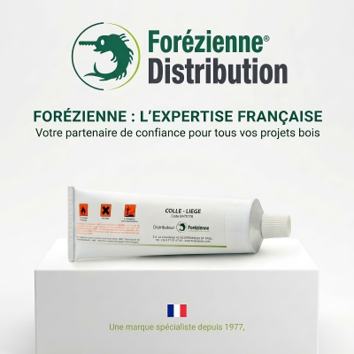 Tube de colle 100 ML pour garniture liège de scie à ruban - MFLS - BATI0176