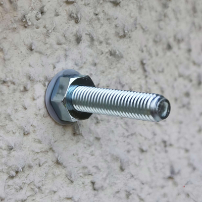 10 Tiges filetées pour scellement à la résine M12 x 160 mm avec écrou et rondelle - Zingué 2