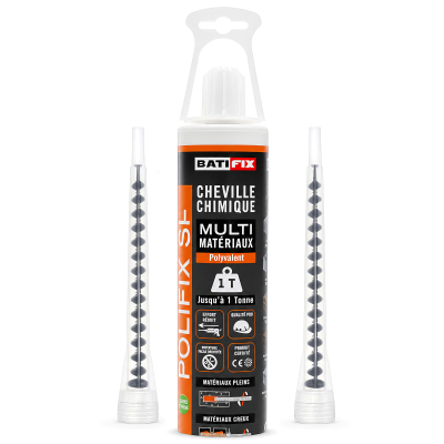 Scellement Chimique Polyester Polifix - 300ML - 2 Canules mélangeuses