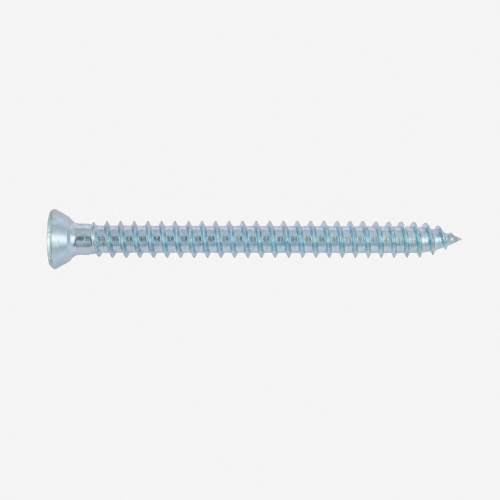 100 Vis Beton tête fraisée Torx - T30 7,5 X 92 mm à 7,5 X 182 mm Zn blanc tête Laquee