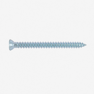 100 Vis Beton tête fraisée Torx - T30 7,5 X 92 mm à 7,5 X 182 mm Zn blanc tête Laquee