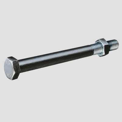 15 Boulons de Charpente tête hexagonale zingués - diamètre 20 mm