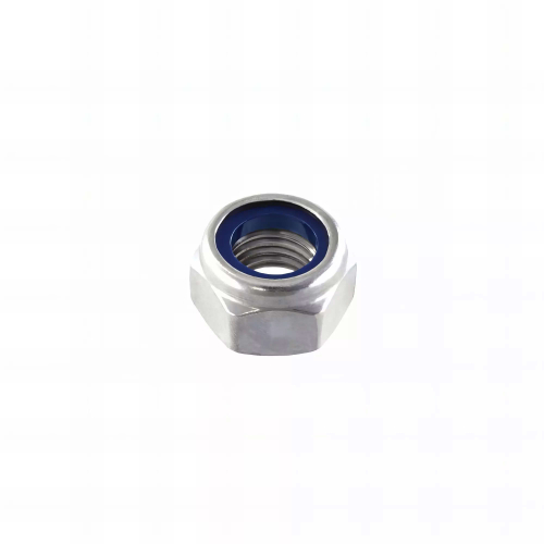 100 écrous nylstops type DIN985 pas fin D8 x100