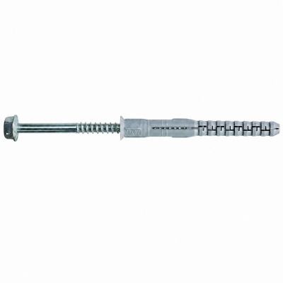 25 Chevilles À Expansion Nylon À Visser NFA D. 12 mm Tête Hexagonale - Alsafix