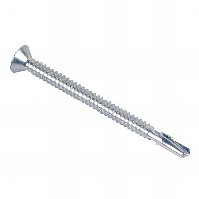 Vis autoperceuse à ailette tête fraisée Torx 6.3 x 60 mm Zinguée - Boite de 200 pcs
