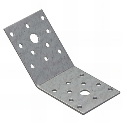 Équerre d'Assemblage 135° pour Aisselier et Renfort Bois - Acier Galvanisé Z275 DX51D - 70 x 70 x 55 x 2,5 mm