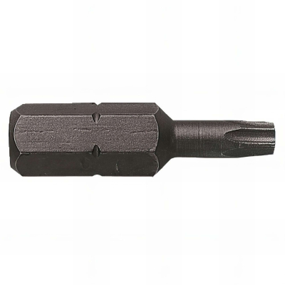 Embout de vissage série 1/4" 25 mm - Torx T30 - Percé - 51510TR - Leman