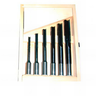 Coffret 6 mèches à mortaiser à gauche WS D. 6 à 16 x Queue 16 mm - 5051001 - Holzprofi