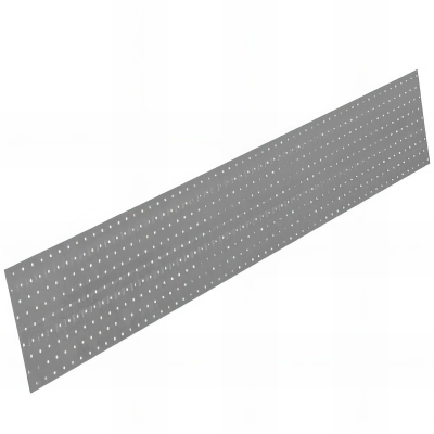 Plaque d'assemblage perforée - Connecteurs bois - Acier galvanisé - Ep 2 mm - Longueur 1200 mm Fabrication européenne