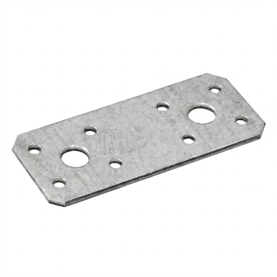 Connecteur plat avec trous (L x l x ép) 180 x 40 x 3,0 mm - AL-CP180040 - Alsafix