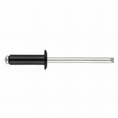 250 rivets aluminium tête bombée, laquée noire RAL 9005 D. 4,8 x 16 mm - RENO4816NE - Index