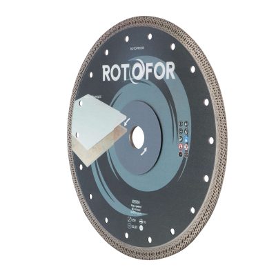 Disque diamant jante croisillons - Coupe fine - Alésage 22,23 mm - Hauteur segment 10 mm