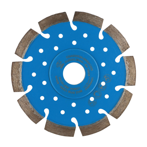 Disque diamant segments soudés Rotofor - Alésage 22,23 mm - Hauteur segment 10 mm - Coupe béton, brique, parpaing