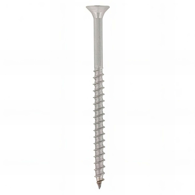 Vis bois tête fraisée Pozidriv F/Partiel 5 x 60 mm INOX A4 - Boite de 200 pcs
