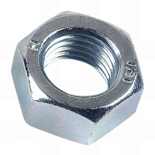 Ecrou hexagonal M10 mm HU Zingué - Boite de 100 pcs