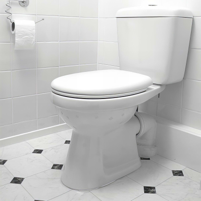 Kit fixation WC/bidet, tête hexagonale fendue - 6 x 70 mm 2