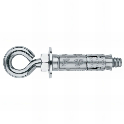 50 chevilles métalliques charges mi-lourdes Piton M6 x 45 mm (D. 12 mm) zamak - AZAMA06 - Index